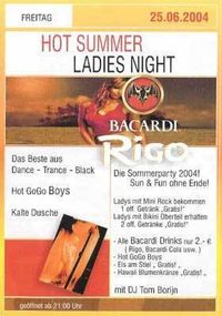 Hot Summer Ladies Night@Discothek Bali