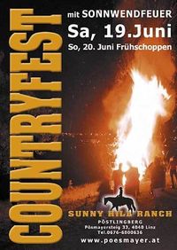 Countryfest und Sonnwendfeuer@Sunny Hill Ranch