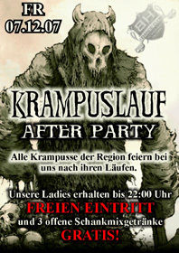 Krampuslauf Afterparty@Ballhaus Freilassing