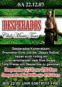 Desperados Club Movie Tour@Ballhaus Freilassing