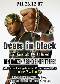 Beats in Black@Ballhaus Freilassing