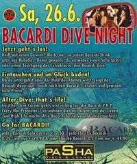 Bacardi Dive Night@Disco Pasha