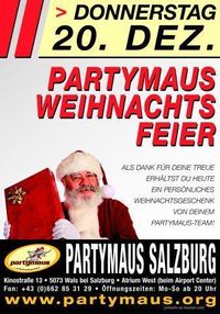 Partymaus Weihnachtsfeier@Partymaus