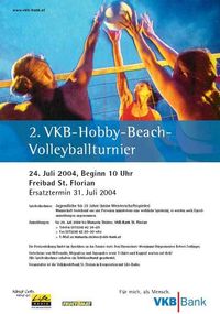 2. VKB-Hobby-Beach-Volleyballturnier@Freibad