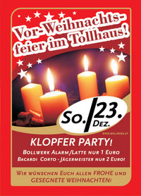 Vorweihnachtsfeier im Tollhaus@Tollhaus Spittal