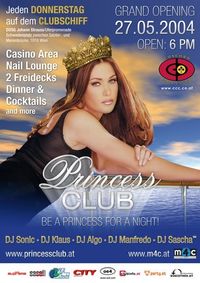 Princess Club - Be a Princess for a Night@Clubschiff Schwedenplatz