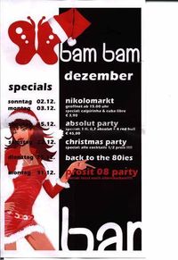 Back to the 80is Party@Bam Bam