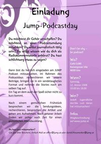 Jump Podcastday@Café CUBE