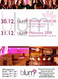 Silvester warm-up@Cafe Bar Bisto Blum