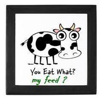 "Vegetarier töten keine Tiere, sie essen ihnen nur das Futter weg.“