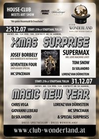 Club Wonderland - Magic New Year@MS Stadt Wien