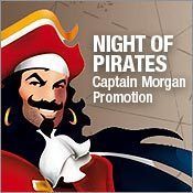 Night of Pirates- Captain Morgan Promotion