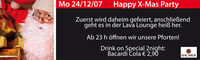 Happy X-Mas Party@Lava Lounge Linz