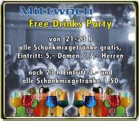 Free Drinks Party@Disco Pasha / Infracenter