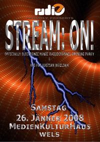 STREAM: ON! - officially electronic music radiochannel opening party@MedienKulturHaus - MKH