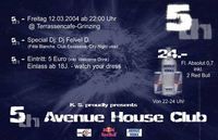 5th Avenue House Club@Terassencafe Grinzing