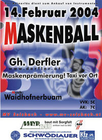 Maskenball@Gh. Derfler