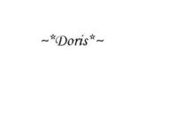 Doris bedeutet Gottesgeschenk