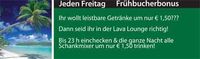 Frühbucherbonus