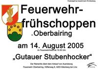 Feuerwehrfrühschoppen Oberbairing@Feuerwehrhaus OB