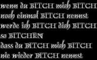 wEn du BĮŦCĦ miCh noChmAl BĮŦCĦ nEnSt,weRde iCh BĮŦCĦ diCh BĮŦCĦ so BĮŦCĦEN,dAs du BĮŦCĦ miCh BĮŦCĦ ni wiDer BĮŦCĦ neNsT