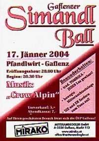 Simandlball Gaflenz@Gh. Pfandlwirt