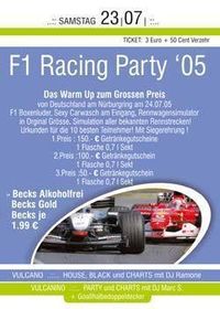 F1 Racing Party@Vulcano