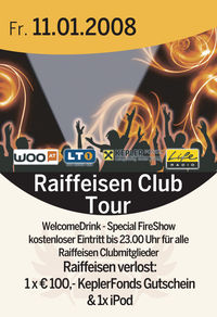 Raiffeisen Club Tour@Tanzpalast Oepping