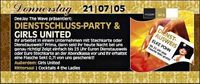 Dienstschluss-Party & Girls United@Musikpark-A1