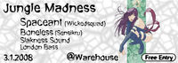 Jungle Madness@Warehouse