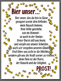 Gruppenavatar von ... Das BIERGEBET ...