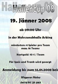 Hallencup 08@Mehrzweckhalle Arbing