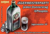 Jägermeisterparty@Peoples