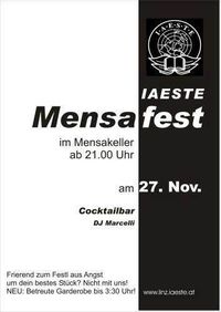 IAESTE Mensafest@Mensakeller (Uni Linz)