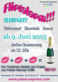 Flirtalarm Clubparty@Piano Express