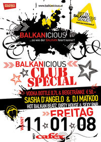Balkanicious Club Special@Caféx