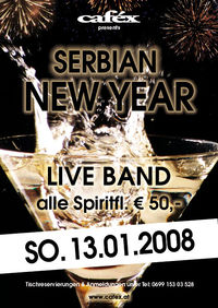 Serbian New Year@Caféx