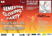 Semester Closing Party@Clubschiff