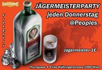 Jägermeisterparty@Peoples