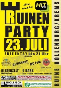 Hit Fm Ruinenparty 2005@Ruine Hollenburg