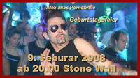 Pornobrille B-DAY !!!!@Stone Wall 