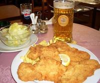 --Fünf Bier san a ein Schnitzl--