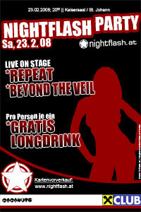 Nightflash Party@Kaisersaal St Johann