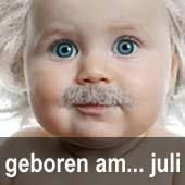 Geboren am ... Juli