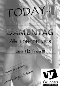 Damentag@s`wunders die bar. enns.