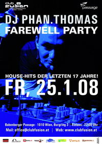 ClubFusion – DJ Phan.thomas Farewell Party@Babenberger Passage