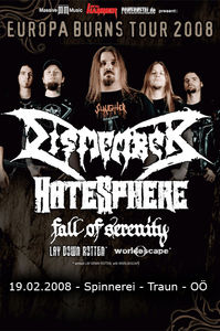 Disember/Hatesphere/Fall of Serenity/In Slumber