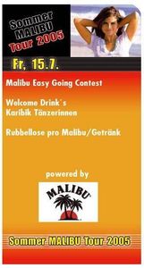 Malibu Easy Going Contest@Fledermaus