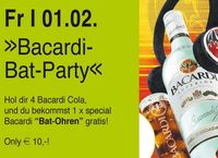 Bacardi Bat Party@Mood Discolounge