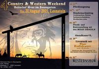 4.Country & Western Weekend@Moar im Baumgarten